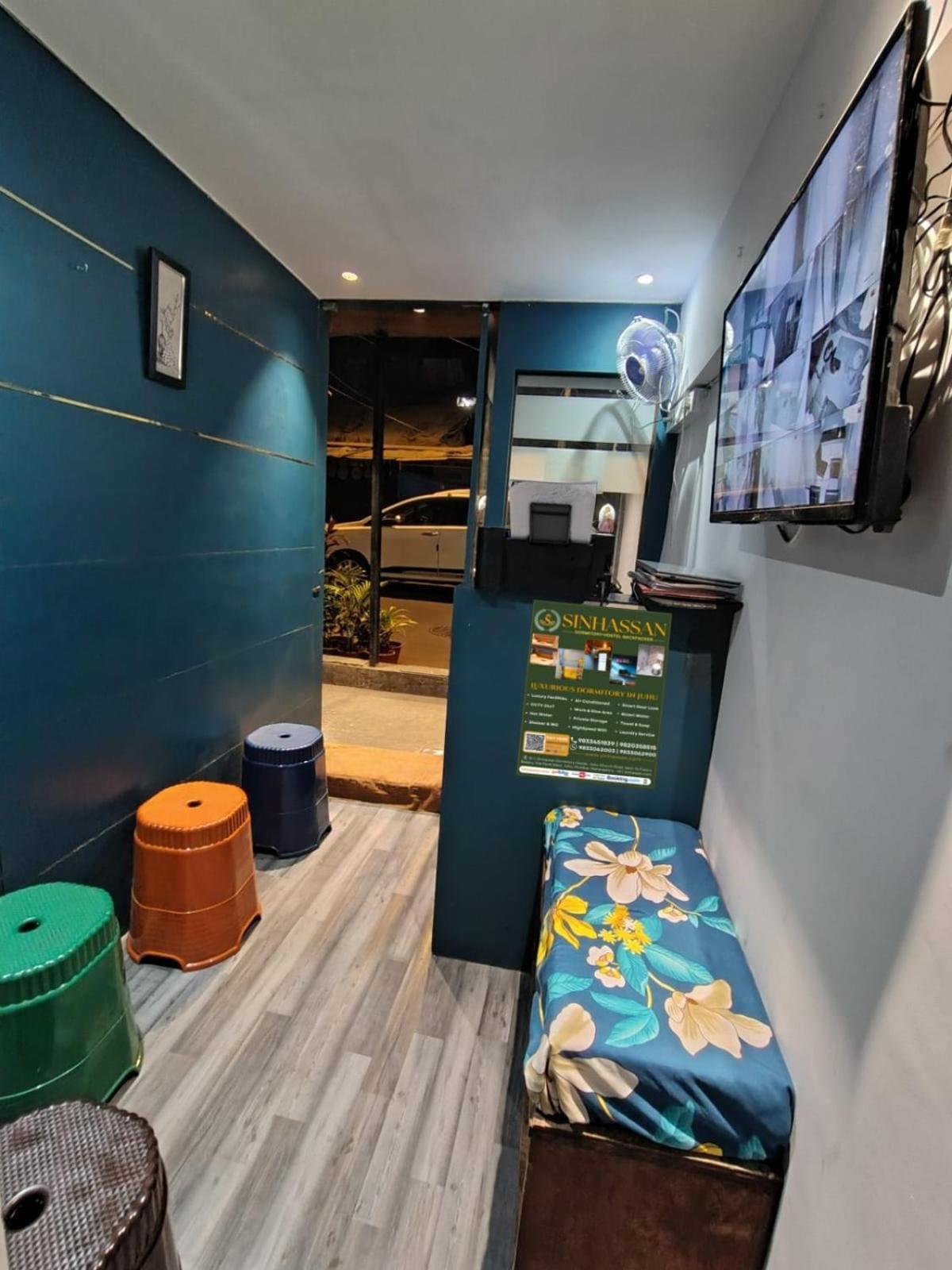 Sinhassan Dormitory Hostel Juhu Мумбаи Экстерьер фото